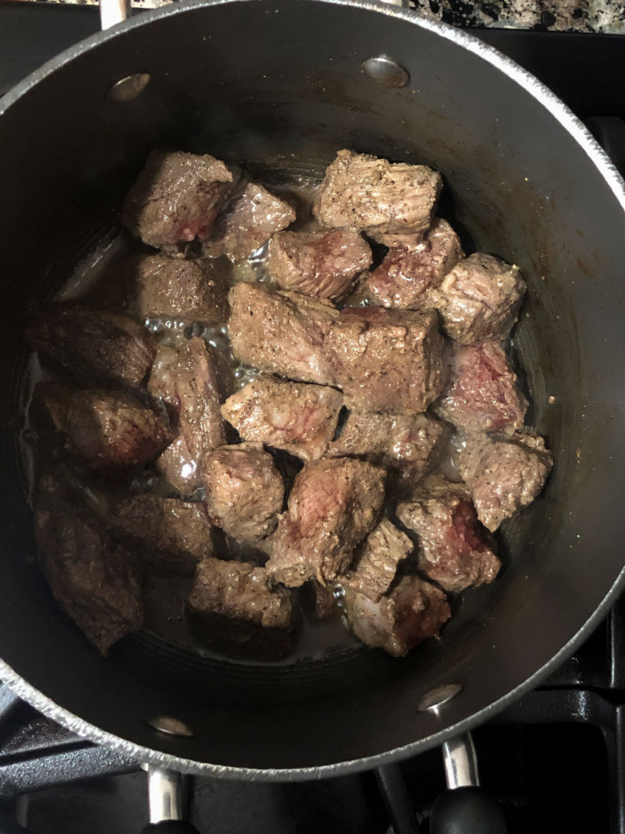 Lobia, Stewed Meat