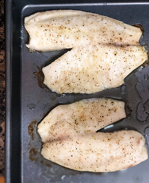 cooked tilapia