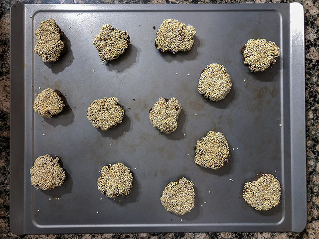 Cookies on Baking Tray